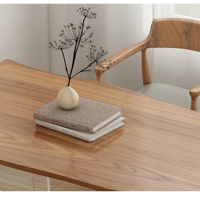 Nordic Luxury Acrylic Solid Wood Desk Modern Minimalist Living Room Study Floating Table Designer Home Furniture Mesas FYFD