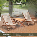 r5.13   Balcony Lounge Chair Home Casual Folding Chair Garden Tea Table  Sofa Terrace Chair
