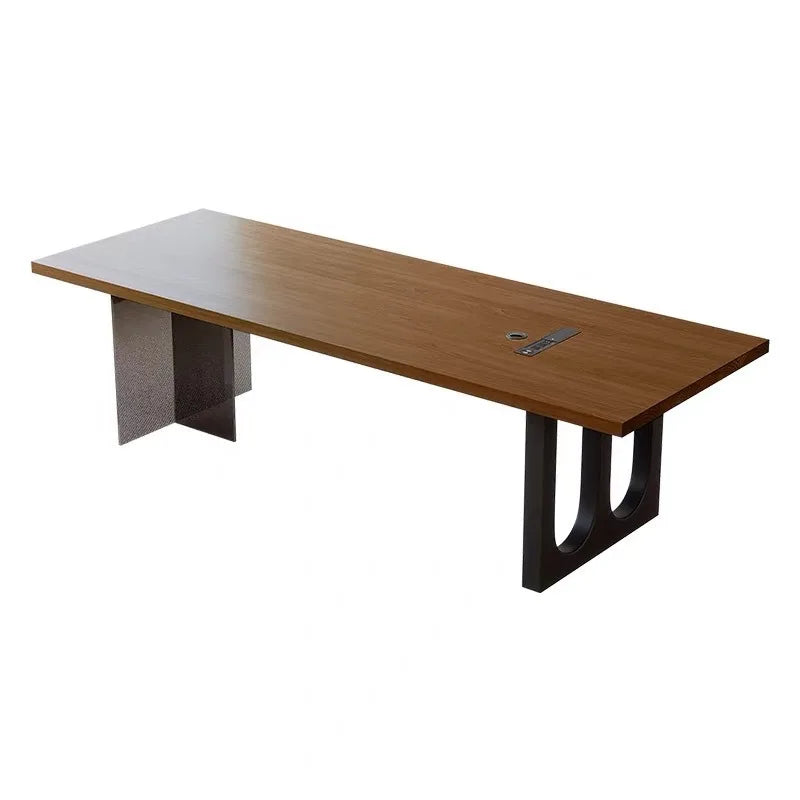 Italian Acrylic Floating Wooden Office Desk Modern Simple Living Room Study Desk Office Home Furniture Tavolo Fluttuante FYFD