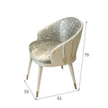 Luxury Design Dining Chairs with Backrest Dinner Chairs  Leisure Chair for Dining Room, Conference Room, Reception Room