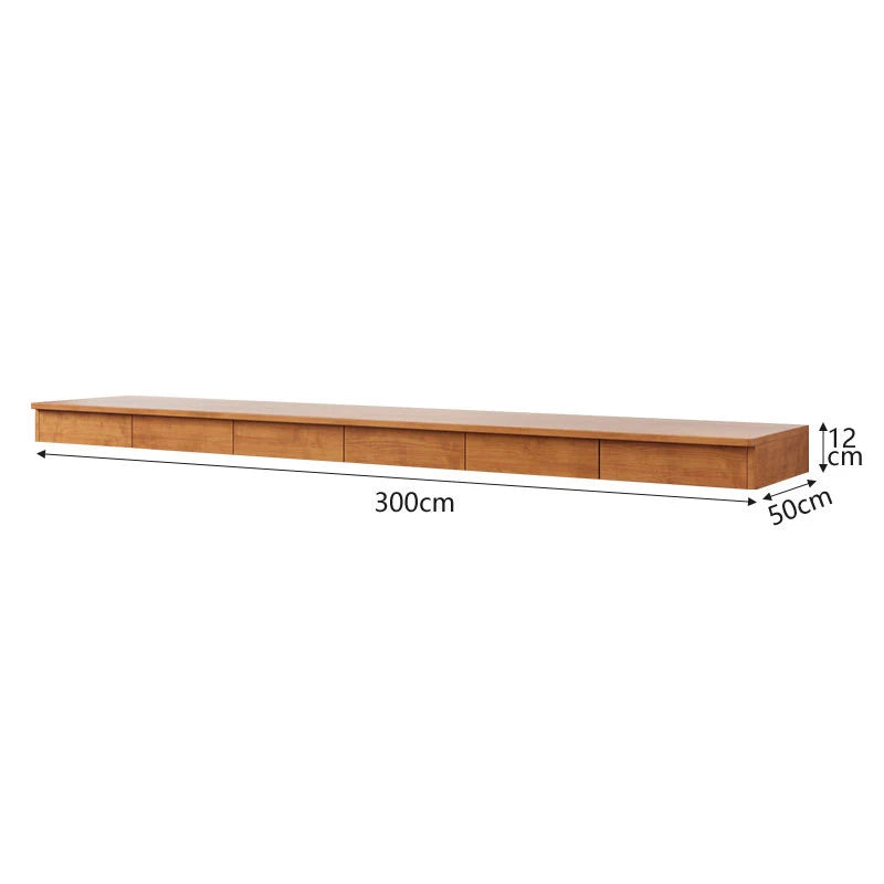 Nordic Creative Solid Wood Computer Desk Modern Bedroom Floating Wall Mounted Desk Bedroom Home Furniture Bureau Flottant FYFD