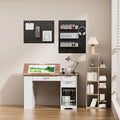 Drating Table with Storage Cabinet & Ders, Adjustable Ding Table with Open Shelves, Crat Art Desk or Artists, Painters, Ding, Cr