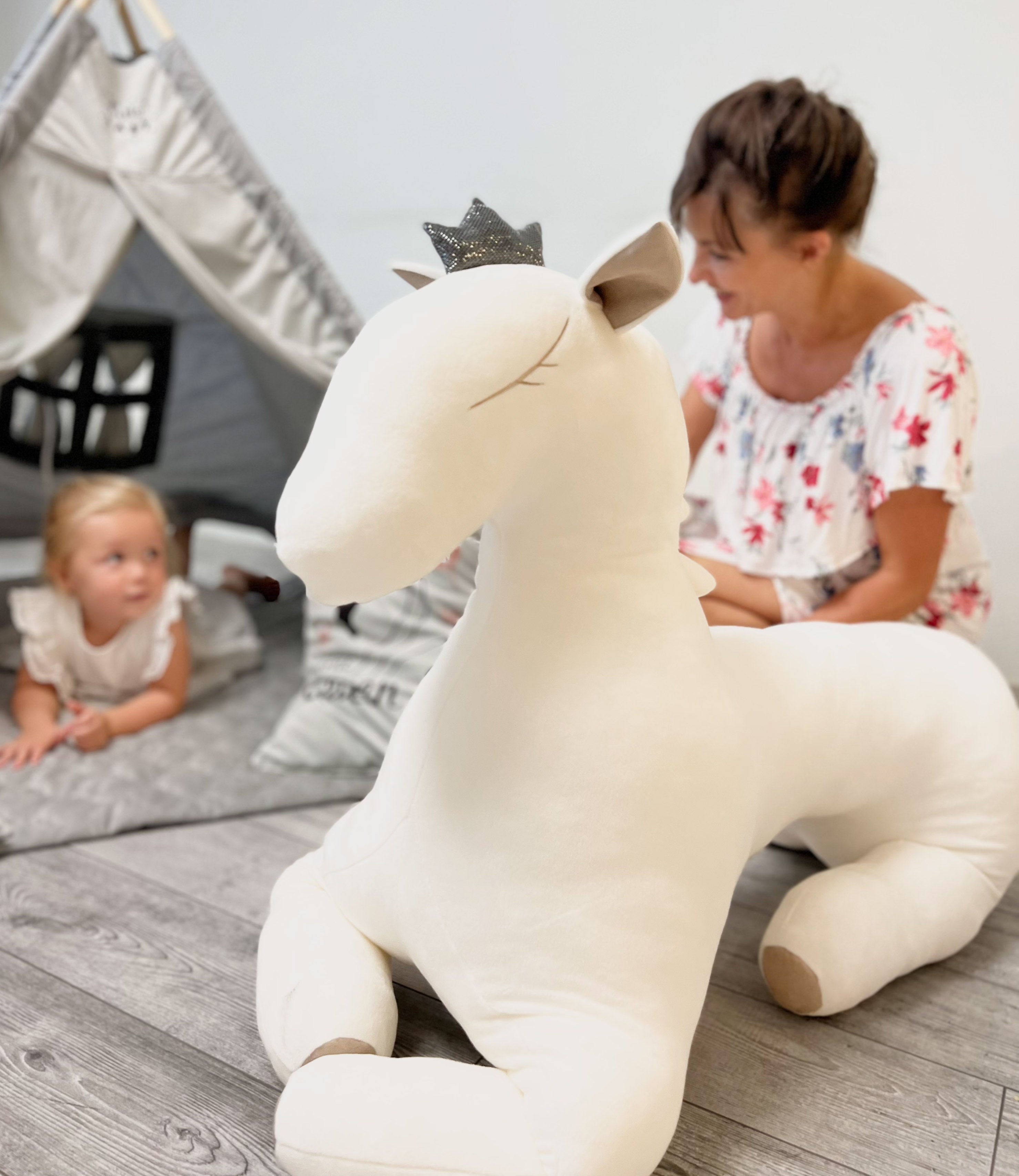 XXL Soft Toy "Wingless pegasus"