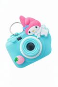 Cute Cartoon Camera Keychain for Kids